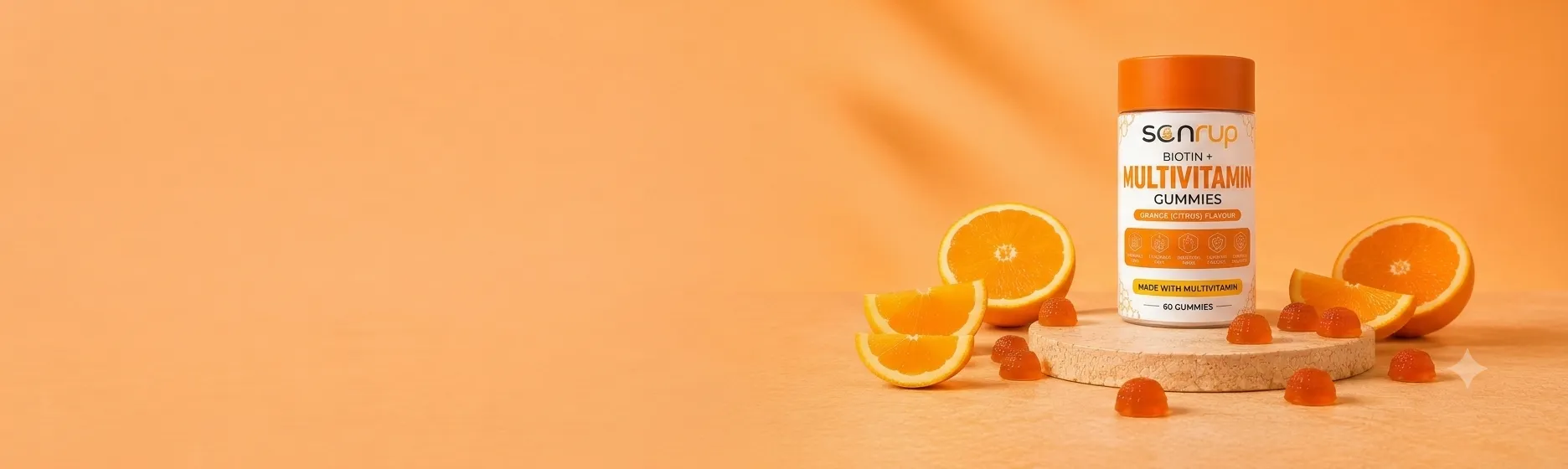 Daily Nutrition Just Got Deliciously Easy — Sonrup's Orange Gummies Launch