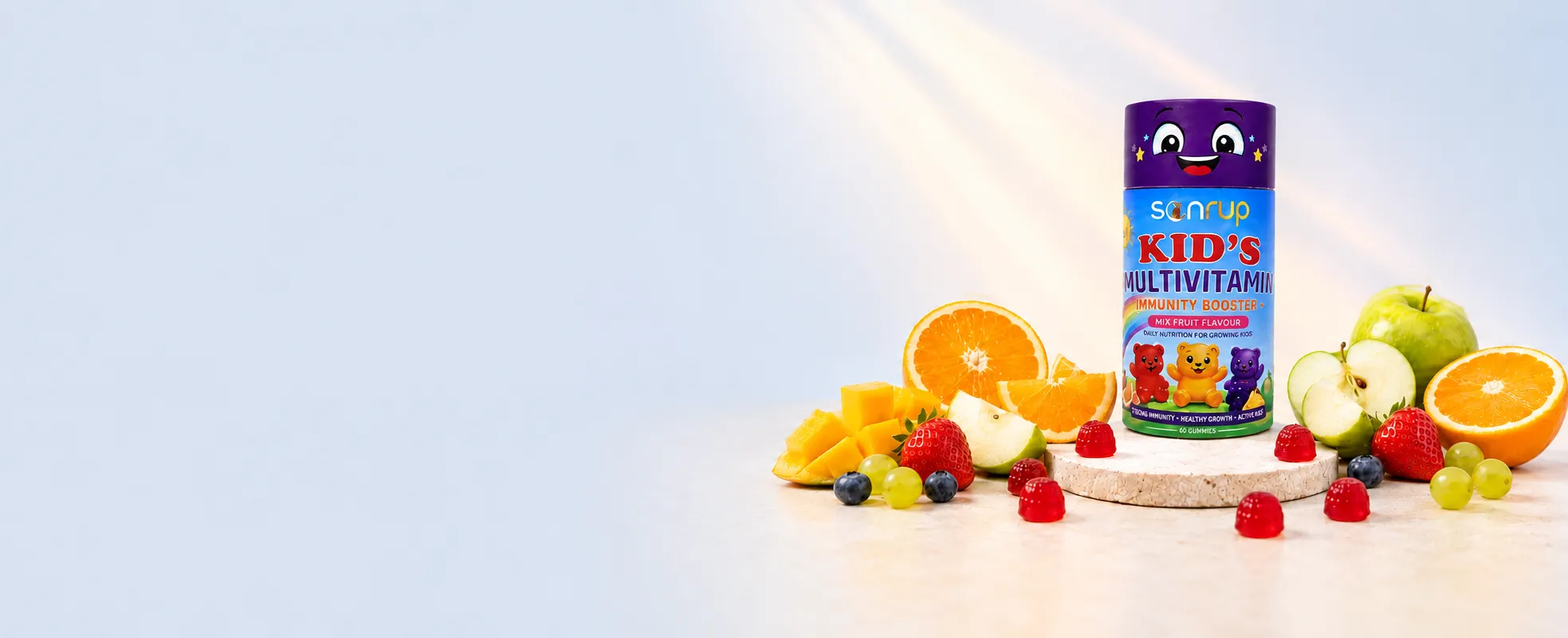 Making Vitamins Fun Again: Introducing Sonrup Kid's Multivitamin Immunity Booster+